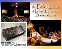THE DALAI LAMA, LEHIGH UNIVERSITY, STABLER ARENA